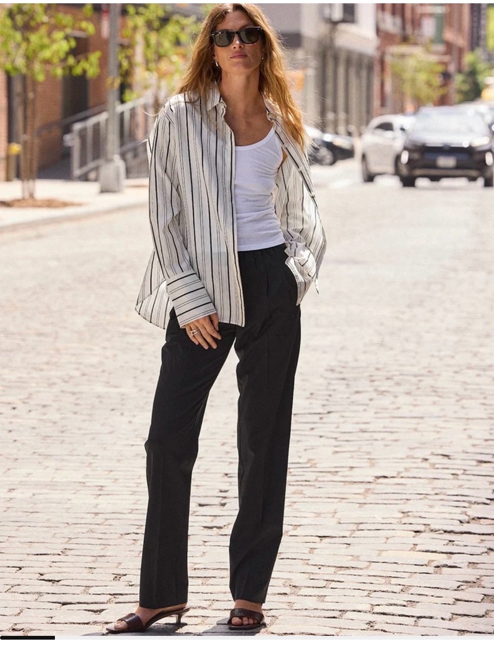 Unsubscribed tapered wool pants black small